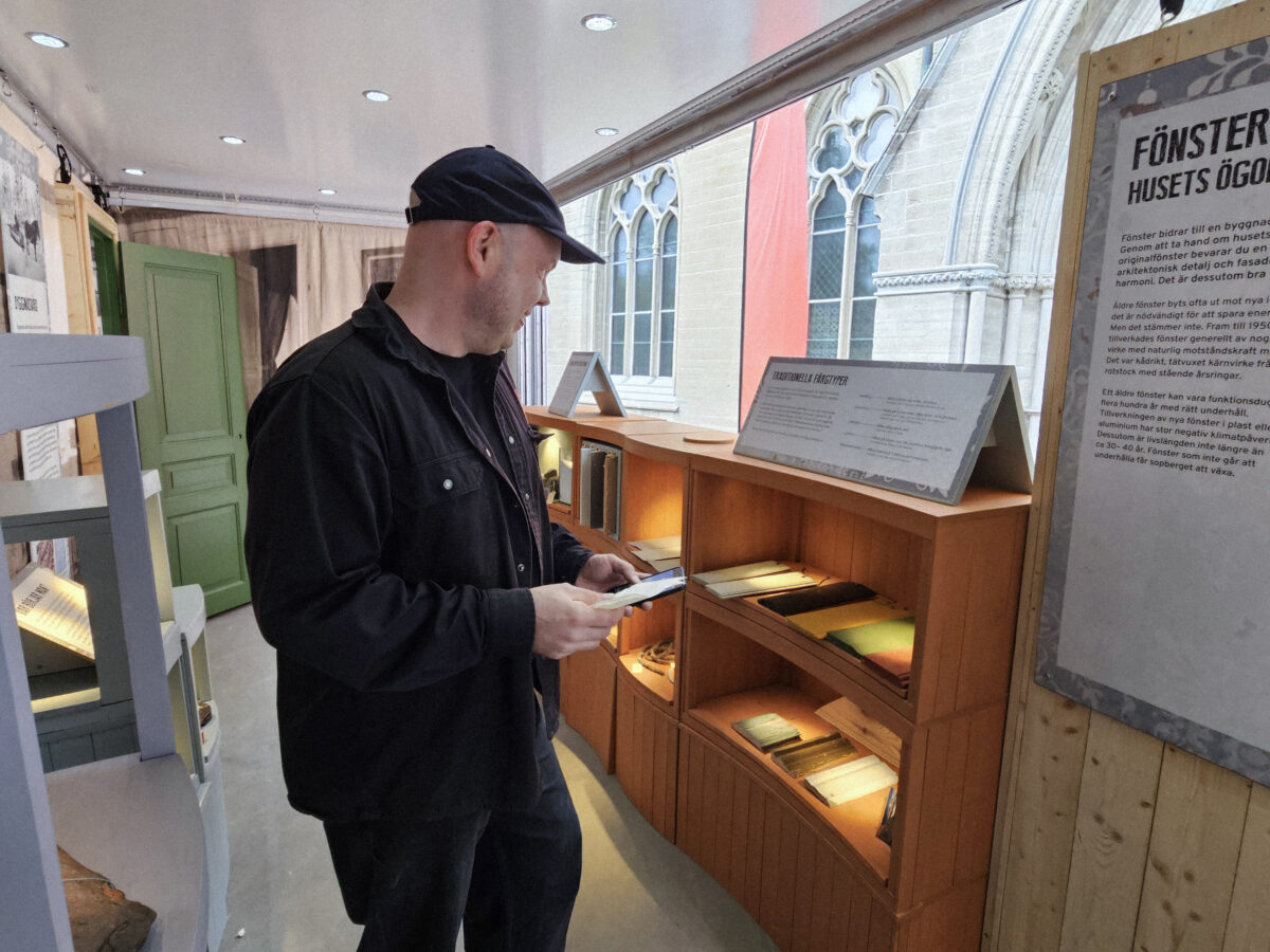 Byggnadsvårdutställning i Mobila museet