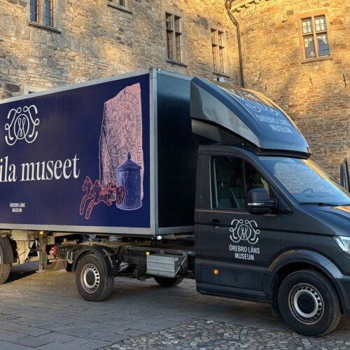 Mobila museet utanför Örebro slott